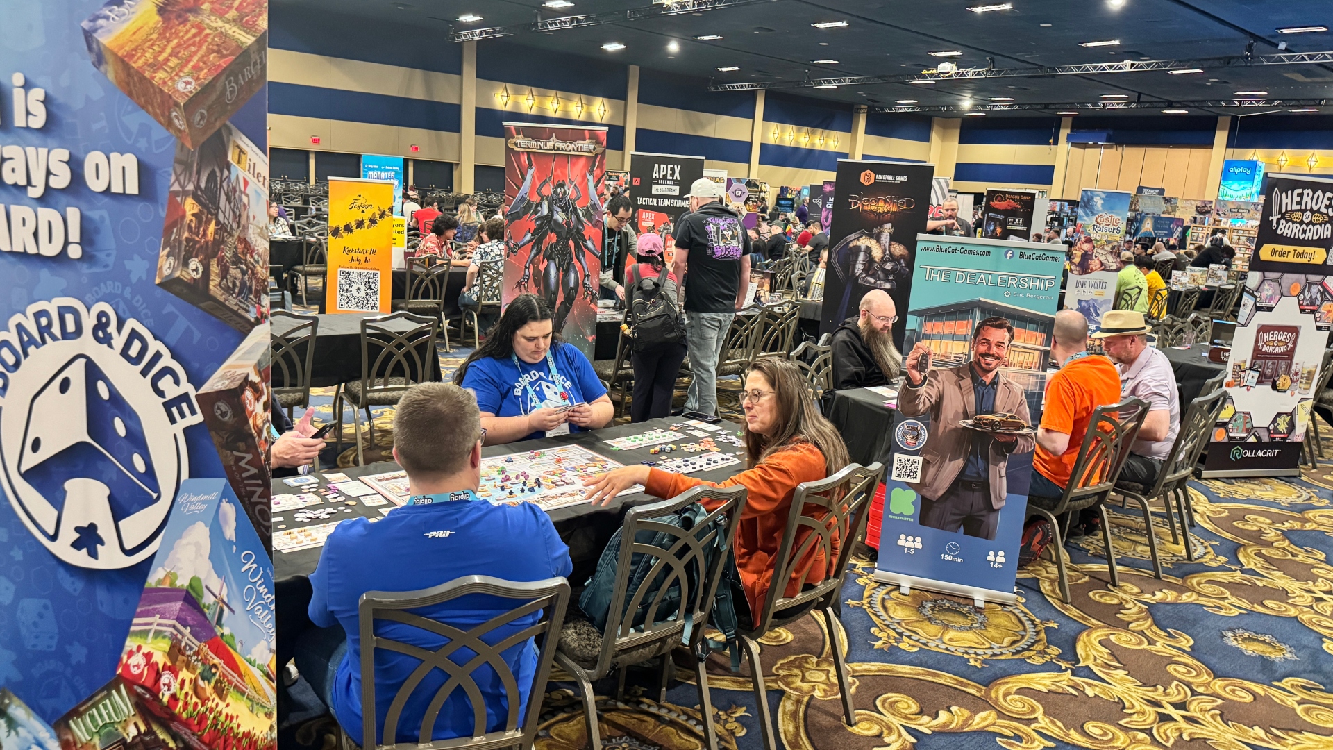 Dice Tower West 2025 Board Game Convention